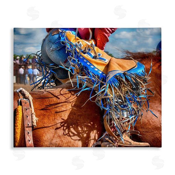 stupell industries Lisa Dearing | Cowboy at Rodeo Photography Wall Art