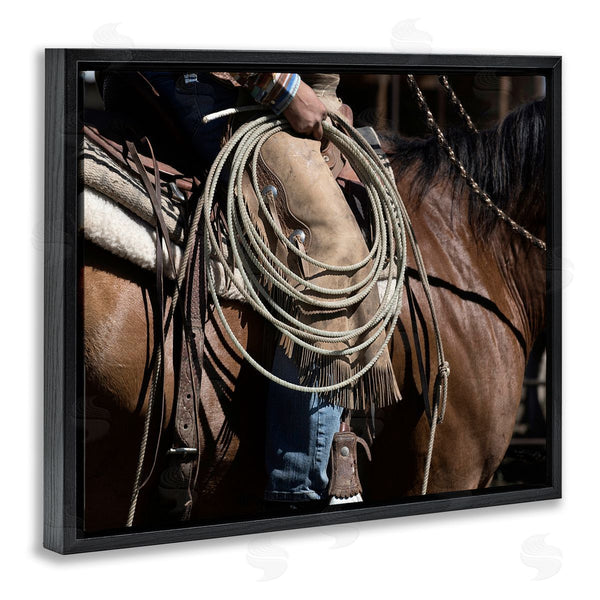 Stupell Industries Lisa Dearing | Southwestern Cowboy & Lasso Wall Art