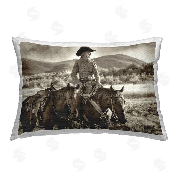 Stupell Industries Lisa Dearing | Stoic Cowgirl With Lasso