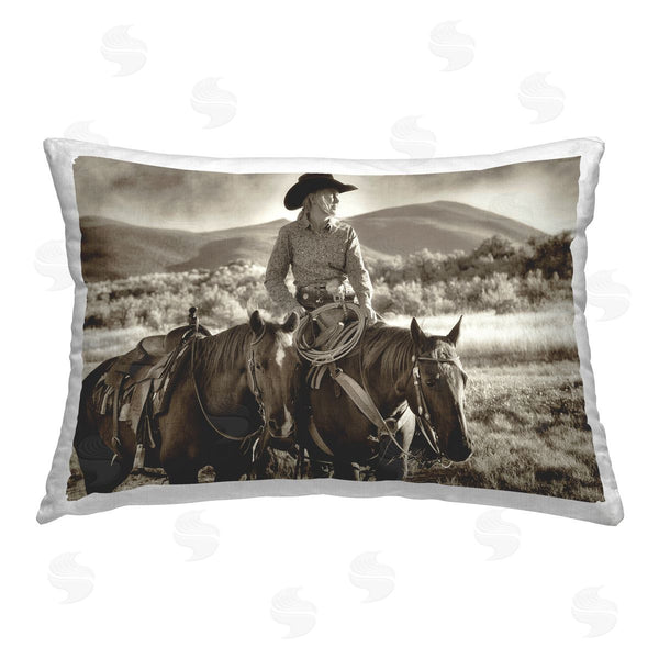 stupell industries Lisa Dearing | Stoic Cowgirl with Lasso
