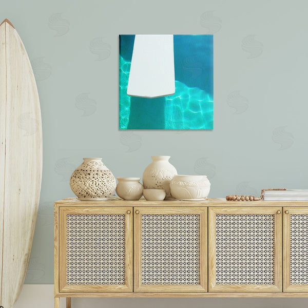 Stupell Industries Lisa Hill Saghini | Pool Diving Board Wall Art