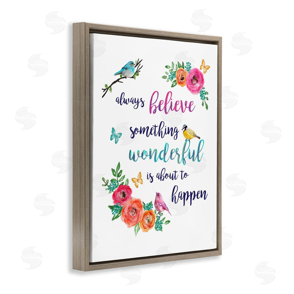 Stupell Industries Lisa Lane | Something Wonderful To Happen Birds