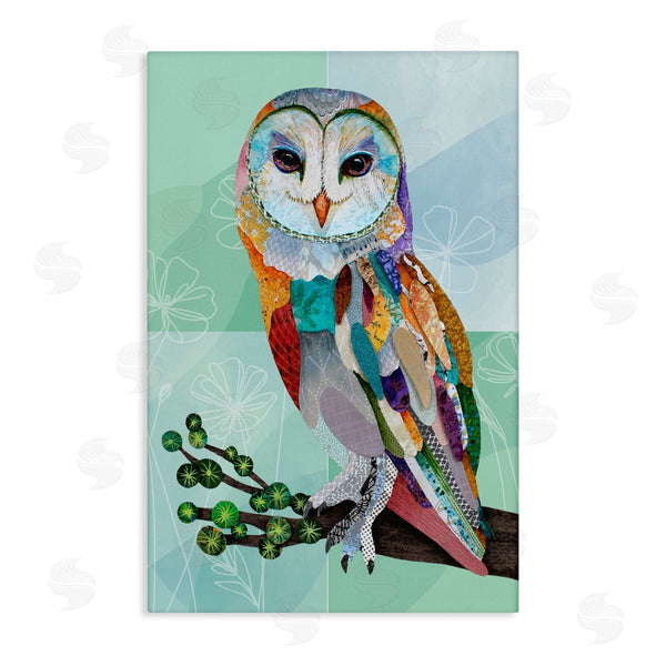 stupell industries Lisa Morales | Barn Owl with Boho Pattern