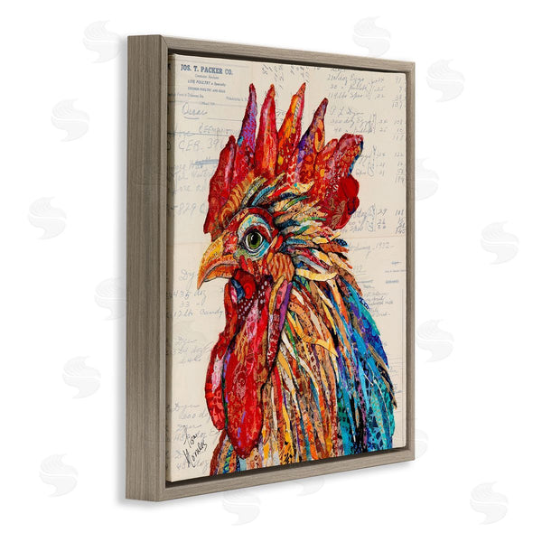 Stupell Industries Lisa Morales | Bold Patterned Rooster