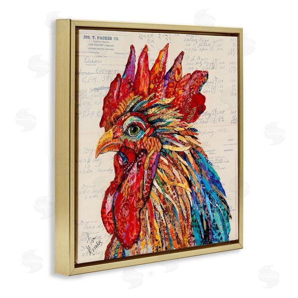 Stupell Industries Lisa Morales | Bold Patterned Rooster