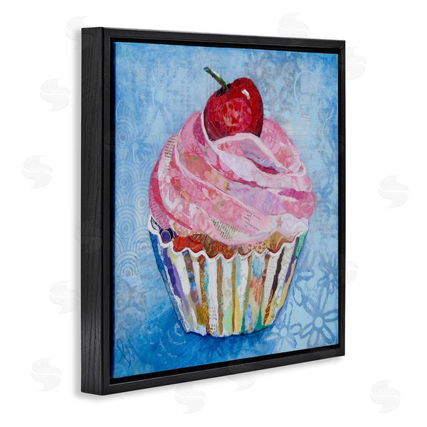 Stupell Industries Lisa Morales | Collage Patterned Cupcake