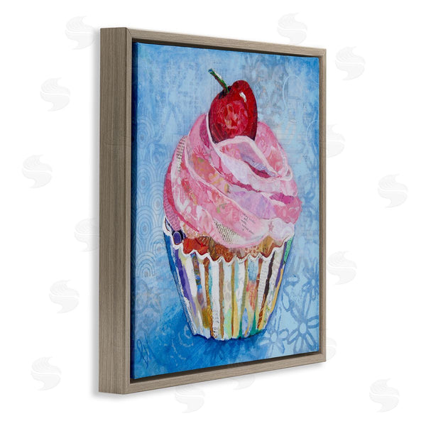 Stupell Industries Lisa Morales | Collage Patterned Cupcake