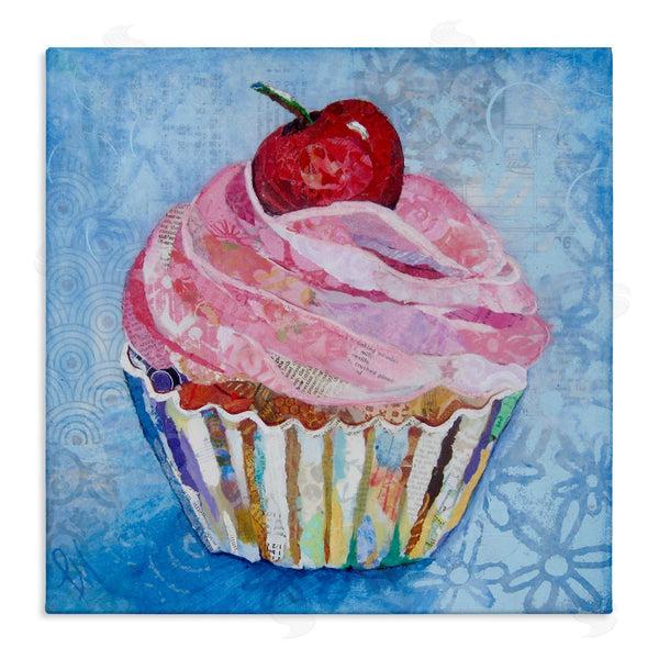 stupell industries Lisa Morales | Collage Patterned Cupcake