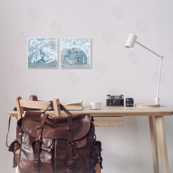 Stupell Industries Lisa Morales | Collage Patterned Seashells With Nautical Pearl Wall Art