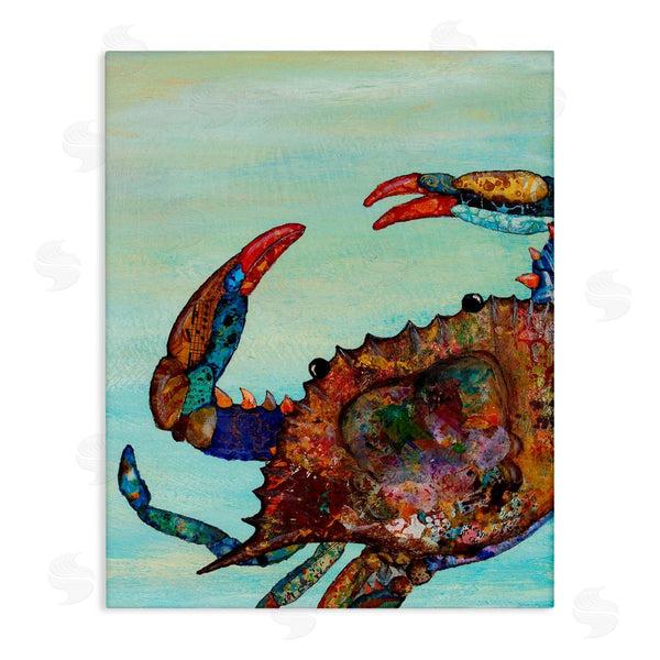 stupell industries Lisa Morales | Detailed Collage Crab
