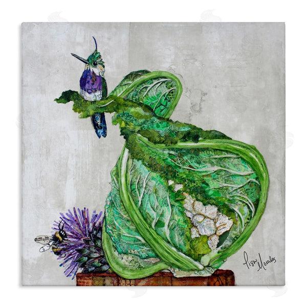 stupell industries Lisa Morales | Hummingbird on Cauliflower