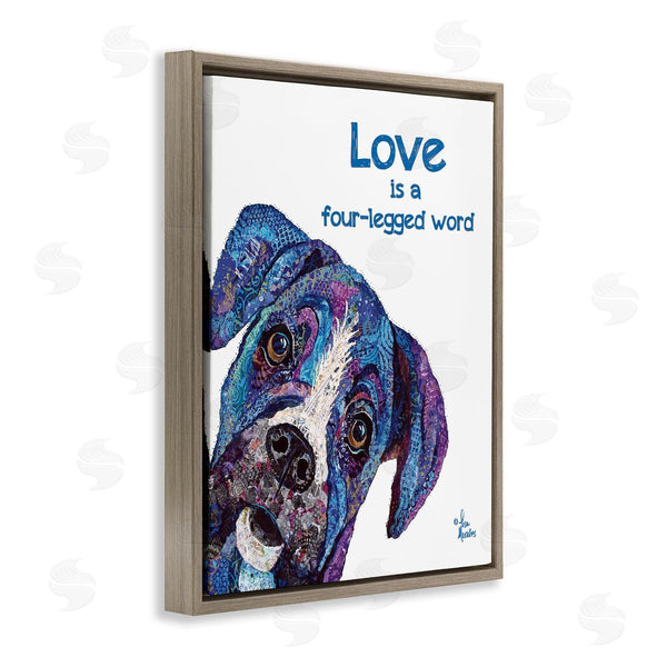 Stupell Industries Lisa Morales | Love Is A Four-Legged Word