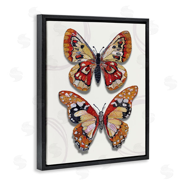 Stupell Industries Lisa Morales | Mosaic Pattern Butterfly Duo