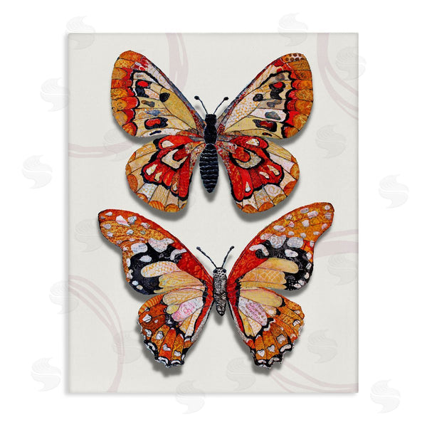 stupell industries Lisa Morales | Mosaic Pattern Butterfly Duo