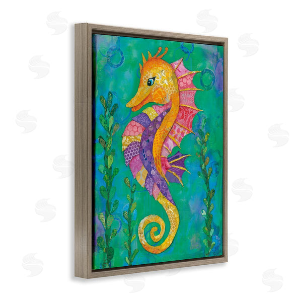 Stupell Industries Lisa Morales | Seahorse With Patterned Scales