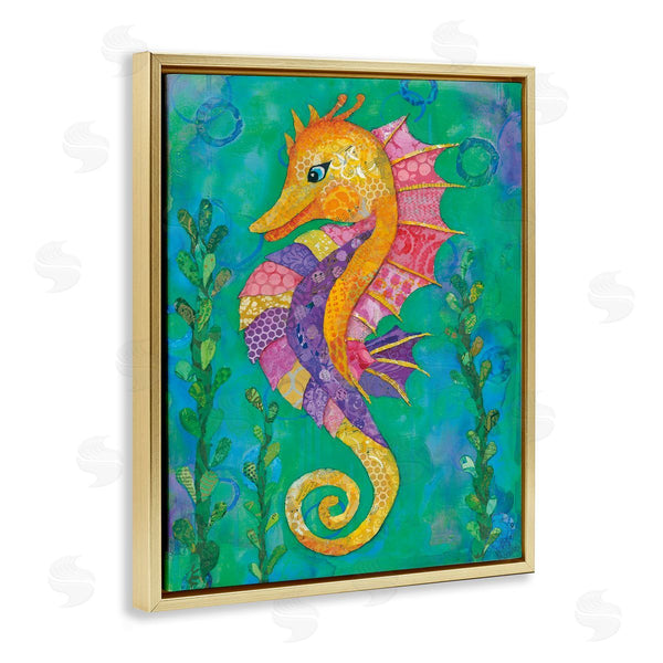 Stupell Industries Lisa Morales | Seahorse With Patterned Scales