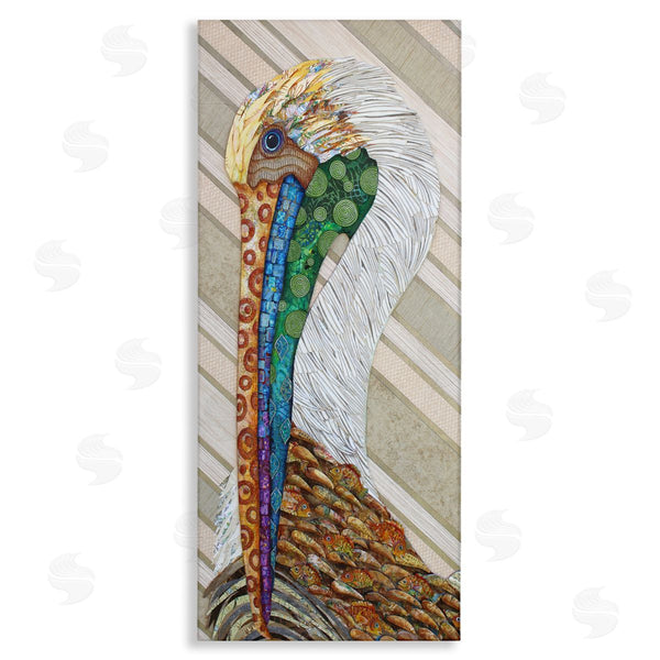 stupell industries Lisa Morales | Wild And Free Collaged Pelican