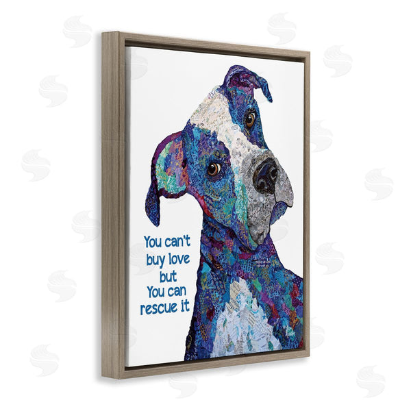 Stupell Industries Lisa Morales | You Can Rescue Love Dog