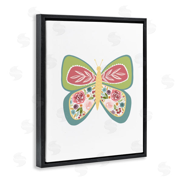 Stupell Industries Lisa Nohren | Boho Pattern Butterfly