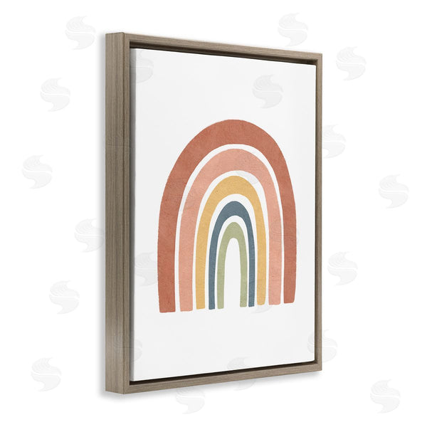 Stupell Industries Lisa Nohren | Boho Rainbow Stripes Wall Art