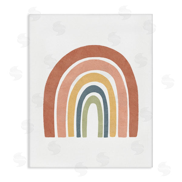 stupell industries Lisa Nohren | Boho Rainbow Stripes Wall Art