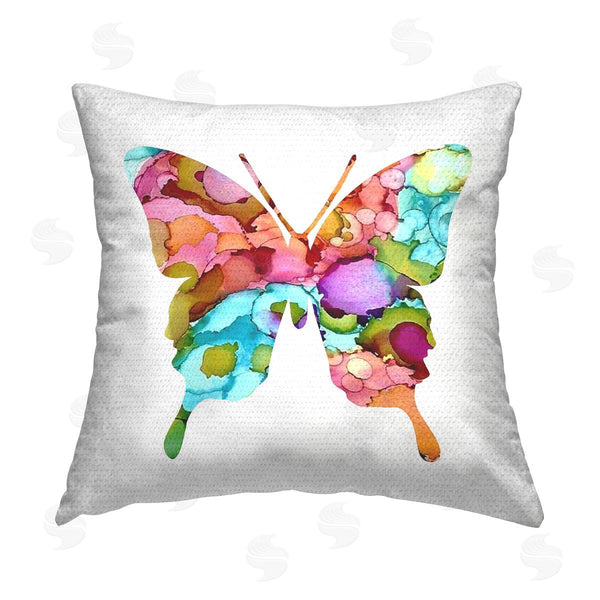 Stupell Industries Lisa Nohren | Bold Patterned Butterfly Printed Throw Pillow