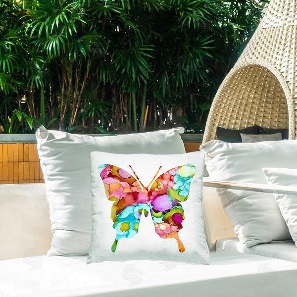 Stupell Industries Lisa Nohren | Bold Patterned Butterfly Printed Throw Pillow