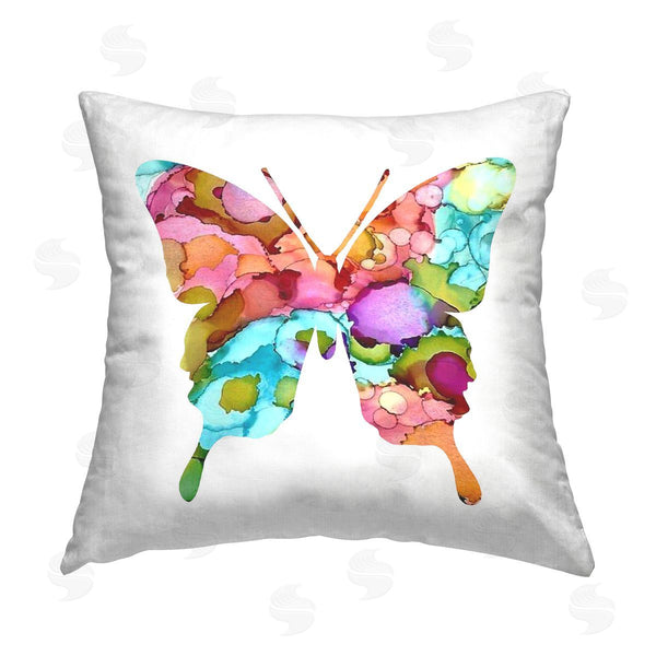 stupell industries Lisa Nohren | Bold Patterned Butterfly Printed Throw Pillow