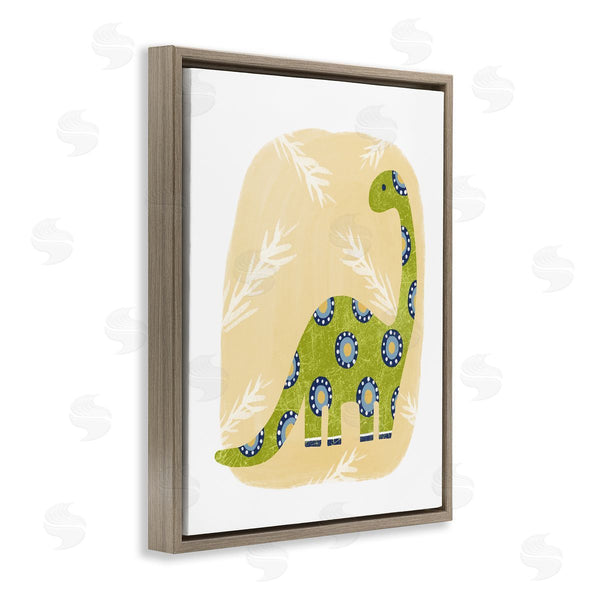 Stupell Industries Lisa Nohren | Brontosaurus With Leaves
