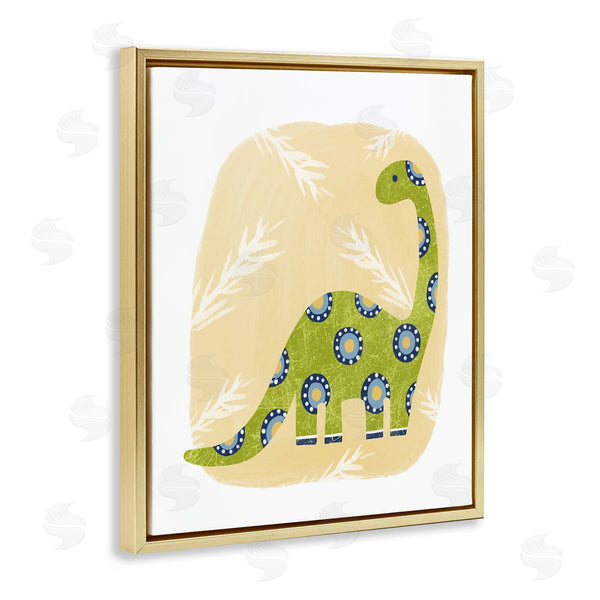 Stupell Industries Lisa Nohren | Brontosaurus With Leaves