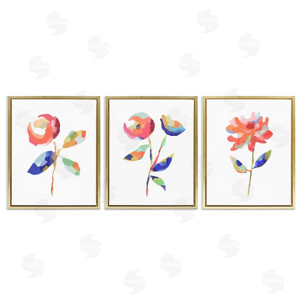 Stupell Industries Lisa Nohren | Brushed Freeflow Flower