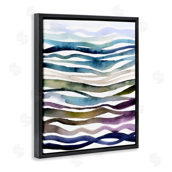 Stupell Industries Lisa Nohren | Fluid Watercolor Waves