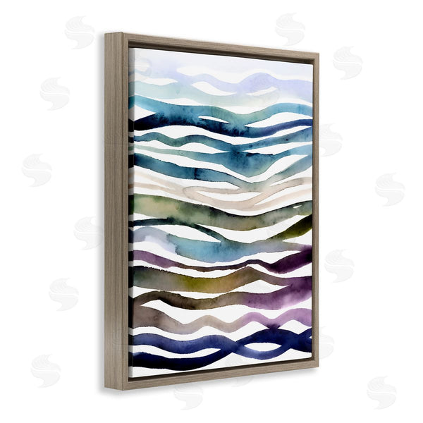 Stupell Industries Lisa Nohren | Fluid Watercolor Waves