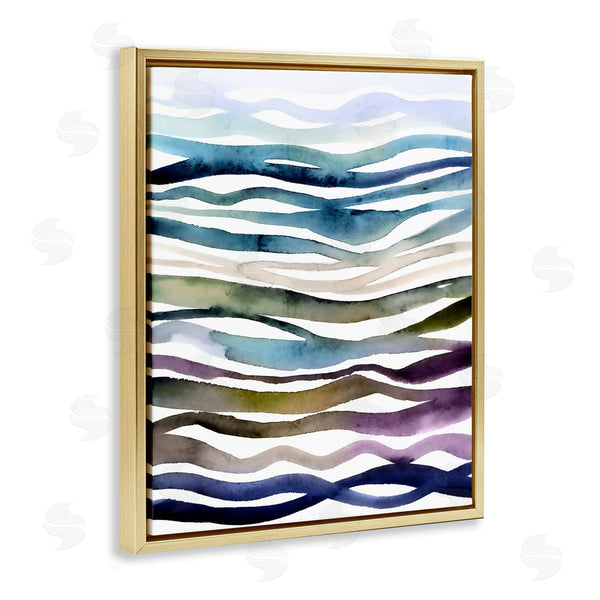 Stupell Industries Lisa Nohren | Fluid Watercolor Waves
