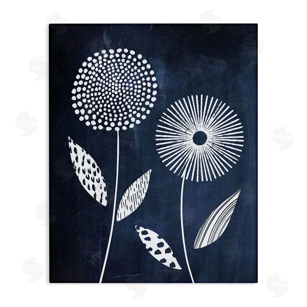 stupell industries Lisa Nohren | Geometric Patterned Flowers Wall Art