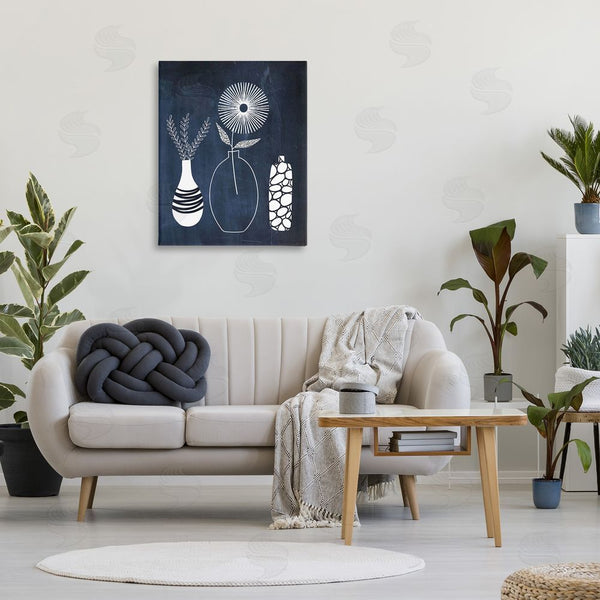 Stupell Industries Lisa Nohren | Geometric Plant Doodles Wall Art