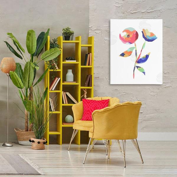Stupell Industries Lisa Nohren | Mosaic Flower Buds Wall Art
