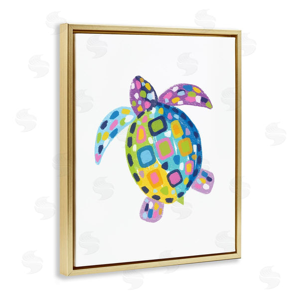 Stupell Industries Lisa Nohren | Mosaic Patterned Turtle