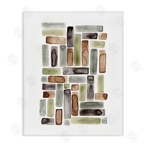 stupell industries Lisa Nohren | Mosaic Style Shapes Wall Art