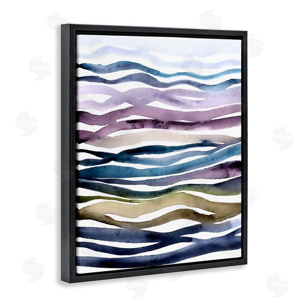 Stupell Industries Lisa Nohren | Muted Watercolor Waves