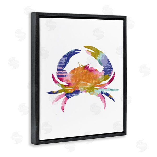 Stupell Industries Lisa Nohren | Patterned Crab Impression