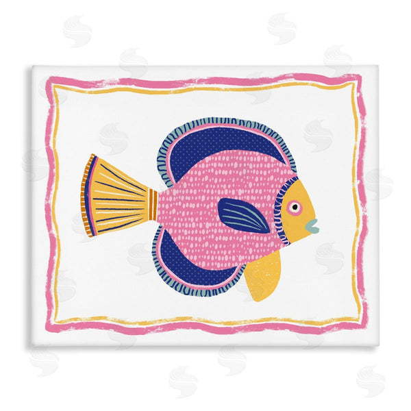 stupell industries Lisa Nohren | Pink Fish Illustration