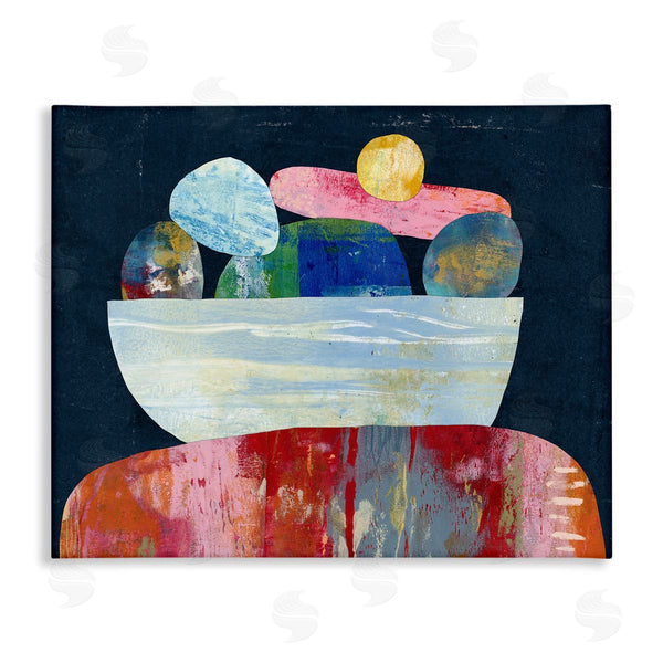 stupell industries Lisa Nohren | Stacked Rocks Collage