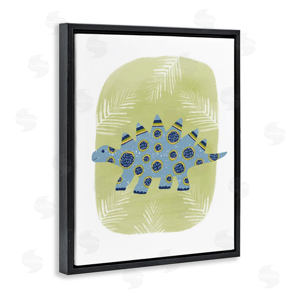Stupell Industries Lisa Nohren | Stegosaurus With Leaves