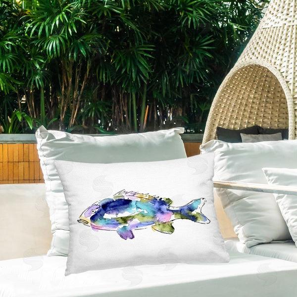 Stupell Industries Lisa Nohren | Watercolor Style Fish