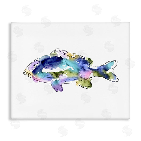stupell industries Lisa Nohren | Watercolor Style Fish