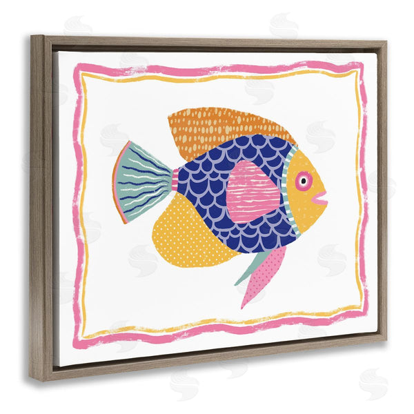 Stupell Industries Lisa Nohren | Whimsical Fish Illustration