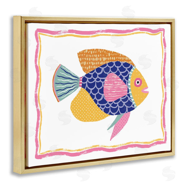 Stupell Industries Lisa Nohren | Whimsical Fish Illustration