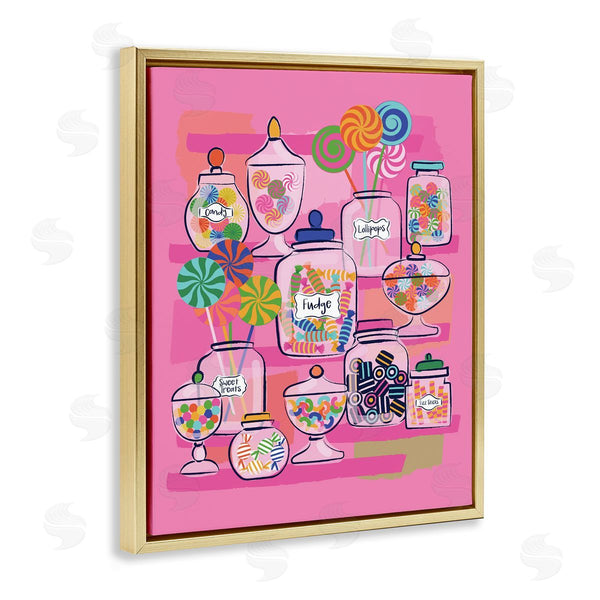 Stupell Industries Lisa Perry Whitebutton | Bright Candy Jars