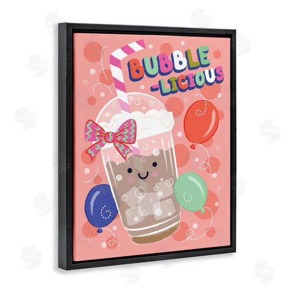 Stupell Industries Lisa Perry Whitebutton | Bubble-Licious Bubble Tea
